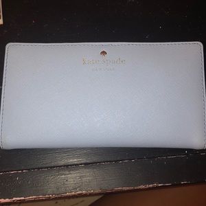 KATE SPADE LIGHT BLUE WALLET